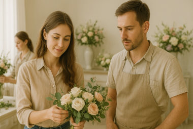 Excelente equipo de floristas